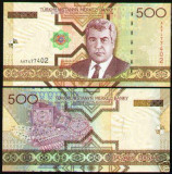 Bnk bn Turkmenistan 500 manat 2005 unc