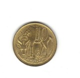 bnk mnd Ethiopia 10 cent 1977 , fauna