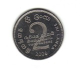 bnk mnd Sri Lanka 2 rupii 2006