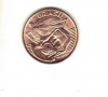 Bnk mnd Brazilia 5 centavos 2007 unc , personalitati , xf, America Centrala si de Sud