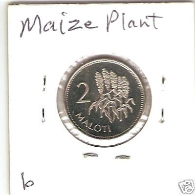 bnk mnd Lesotho 2 maloti 1998 unc bnk mnd Lesotho 2 maloti 1998 unc