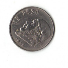 bnk mnd Mexic 1 peso 1978 , personalitati