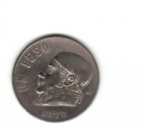 Bnk mnd Mexic 1 peso 1972 , personalitati, America de Nord