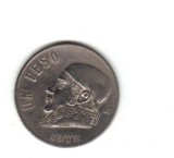 bnk mnd Mexic 1 peso 1972 , personalitati