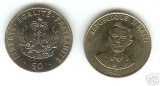 bnk mnd Haiti 50 centimes 1991 unc , personalitati