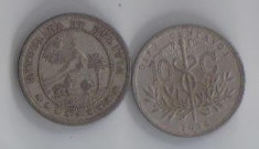 bnk mnd Bolivia 10 centavos 1935 vf foto