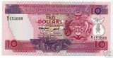 Bnk bn Solomon Islands 10 $ 1986 ,necirculata