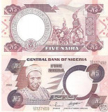Bnk bn Nigeria 5 naira 2002 unc