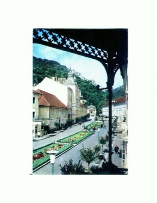 CP142-18 Baile Herculane -circulata 1977 foto