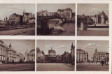 2342 Oradea vederi multiple,foto,circulat 1942