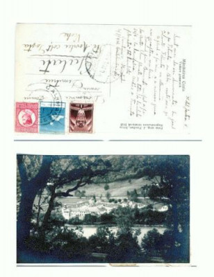 CP105-17 -Manastirea Cozia -Vedere generala -circulata 1934 foto