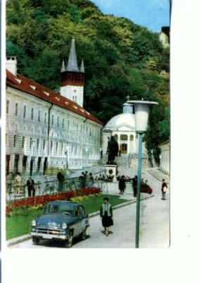 CP79-19 -Vedere din Baile Herculane -RPR(circulata 1962) foto