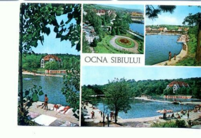CP72-04- Ocna Sibiului (circulata 1977) foto