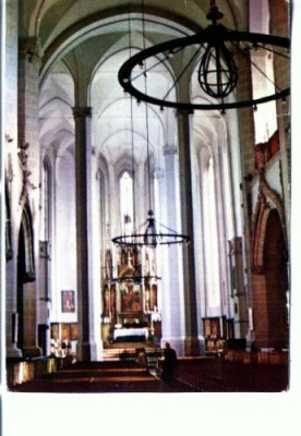 CP72-38- Brasov-Biserica Neagra- interior foto