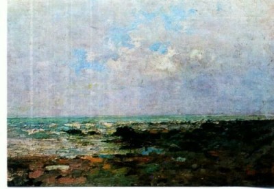 CP51-08-Marina-Seascape-Nicolae Grigorescu-Muzeul de arta RSR foto