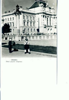 CP71-27- Oradea- Sfatul popular orasenesc- RPR(circulata 1961) foto