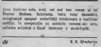 Charles Dickens - Casa umbrelor foto