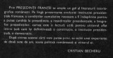 A Vianu , C Muresan , R Paiusan , S Nistor - Presedintii Frantei