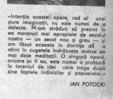 Jan Potocki - Manuscrisul gasit la Saragosa