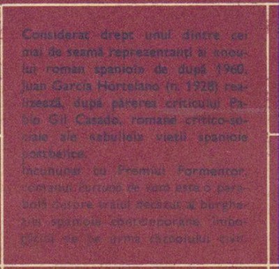 Juan Garcia Hortelano - Furtuna de vara foto