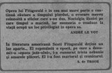 Francis Scott Fitzgerald - Cei frumosi si blestemati, 1991