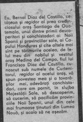 Bernal del Castillo - Adevarata istorie a cuceririi Noii Spanii foto