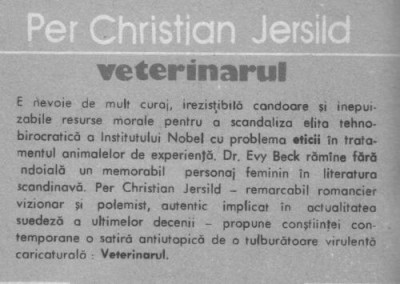 Per Christian Jersild - Veterinarul foto