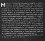 Marguerite Yourcenar - Piatra filozofala, 1971