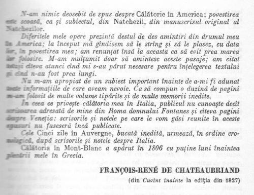 Chateaubriand - Calatorii Chateaubriand - Calatorii