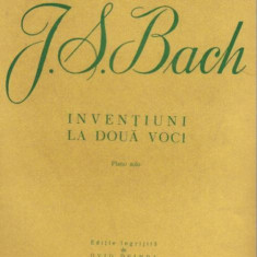 J S Bach - Inventiuni la doua voci . Piano solo