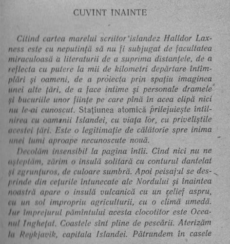 Halldor Laxness - Statiunea atomica