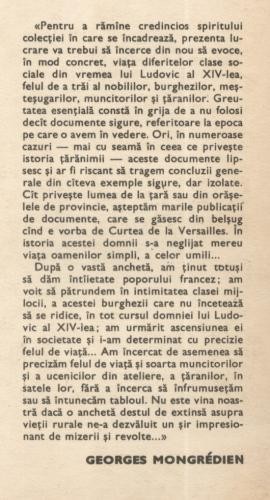 G Mongredien - Viata de toate zilele in vremea lui Ludovic XIV G Mongredien - Viata de toate zilele in vremea lui Ludovic XIV