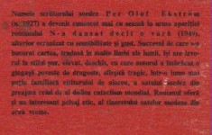 Per Olof Ekstrom - N-a dansat decat o vara