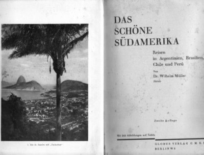 W Muller - Das schone Sudamerika foto