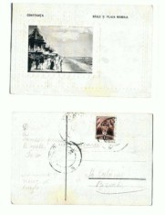 CP107-50 -Constanta -Baile si Plaja Mamaia -antebelica -circulat foto