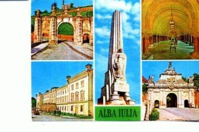CP99-26 -Alba Iulia -circulata 1974 foto