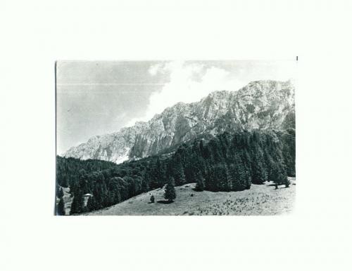 CP117-05 Masivul Piatra Craiului -Westwandt -RPR -datata 1958 CP117-05 Masivul Piatra Craiului -Westwandt -RPR -datata 1958