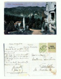 CP107-26 -Sinaia -Parcul Castelului Peles -circulata 1916