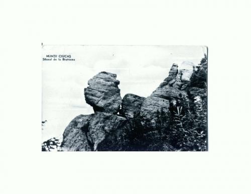 CP117-22 -Muntii Ciucas -Sfinxul de la Bratocea -RPR -1964 CP117-22 -Muntii Ciucas -Sfinxul de la Bratocea -RPR -1964