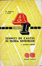 Tehnici de calcul in teoria sistemelor lineare - L. Lupas foto