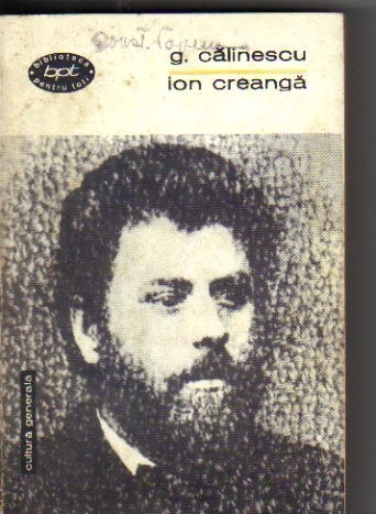 G Calinescu - Ion Creanga