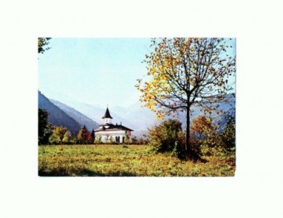 CP142-80 Manastirea Sambata de Sus -circulata 1968 foto