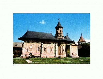 CP142-97 Biserica Manastirii Neamt sec.XV -necirculata -1981 foto