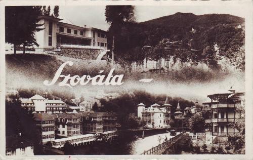 Baile Sovata -fotomontaj imagini multiple,1942 Baile Sovata -fotomontaj imagini multiple,1942