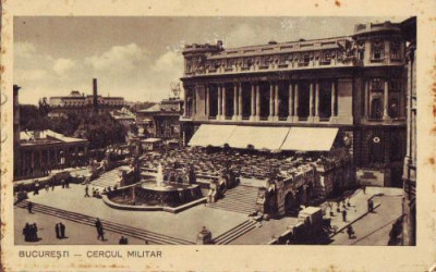 Bucuresti, cercul militar, necirculat, anterior 1945 foto
