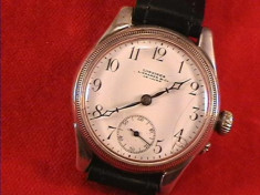 De colectie ! Superb ceas de mana LONGINES LE CAIRE 1900 ,argint,foarte rar! foto
