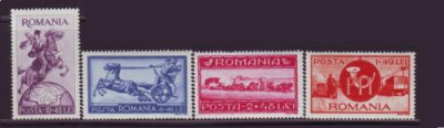 Romania 1944 - Asistenta PTT, LP 158 serie nestampilata foto