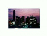 CP130-04 Downtown Atlanta at night - necirculata