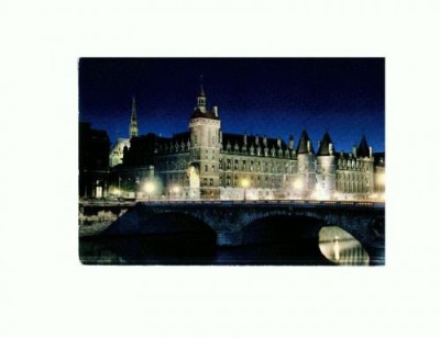 CP130-15 La Conciergerie - Paris, la nuit - necirculata foto