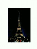CP130-19 La Tour Eiffel illuminee - Paris - necirculata